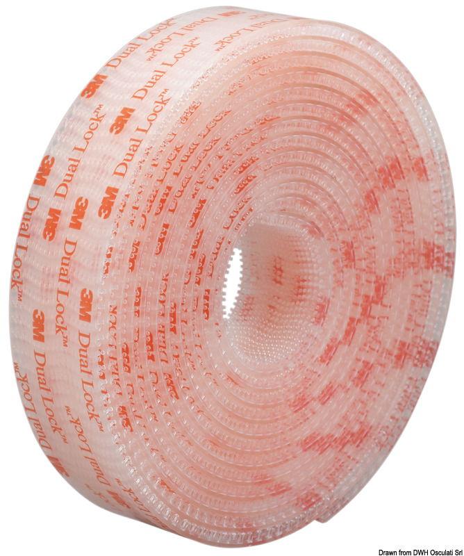 Dual Lock 250 trasparente 3M