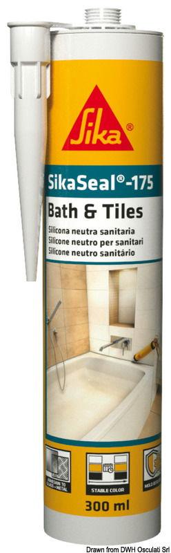 Silicone sigillante SikaSeal-175 grigio chiaro 300ml