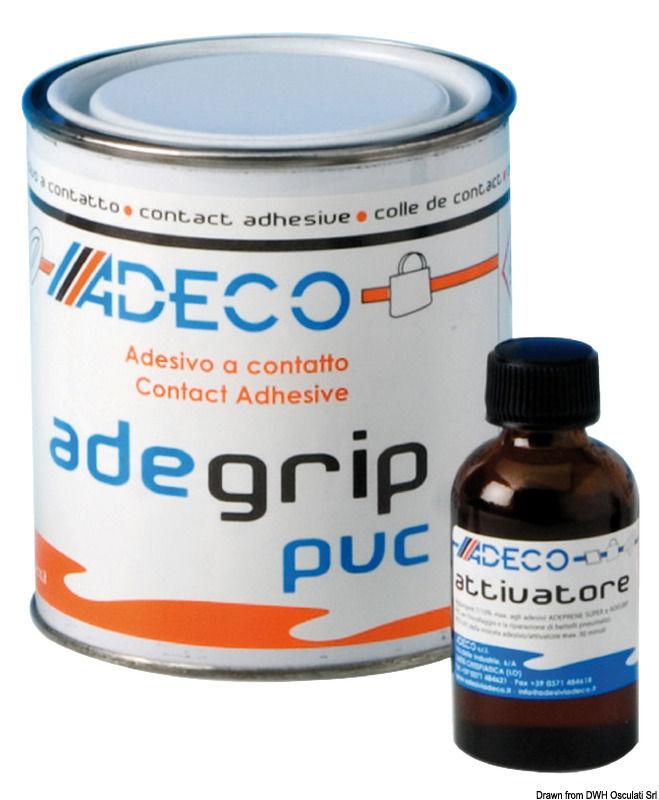 Collante per PVC 125 ml + attivatore 10 ml ADEGRIP NA