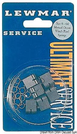 Kit manutenzione nottolini standard e molle