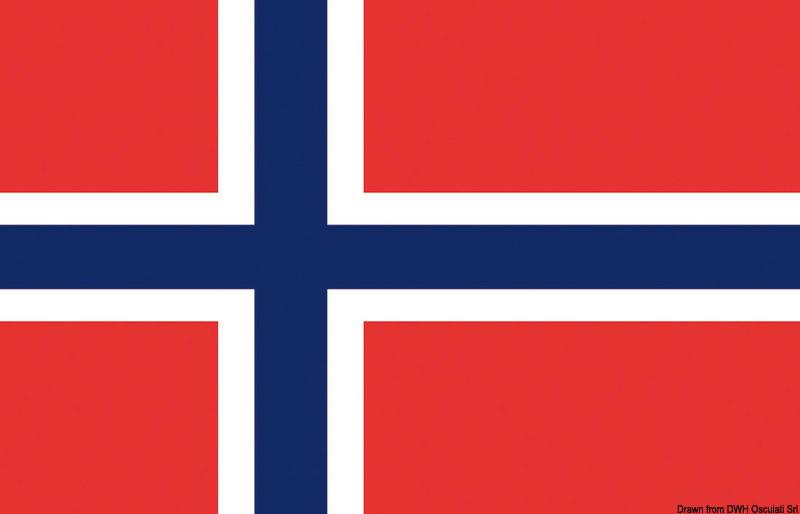 Bandiera Norvegia 30 x 45 cm