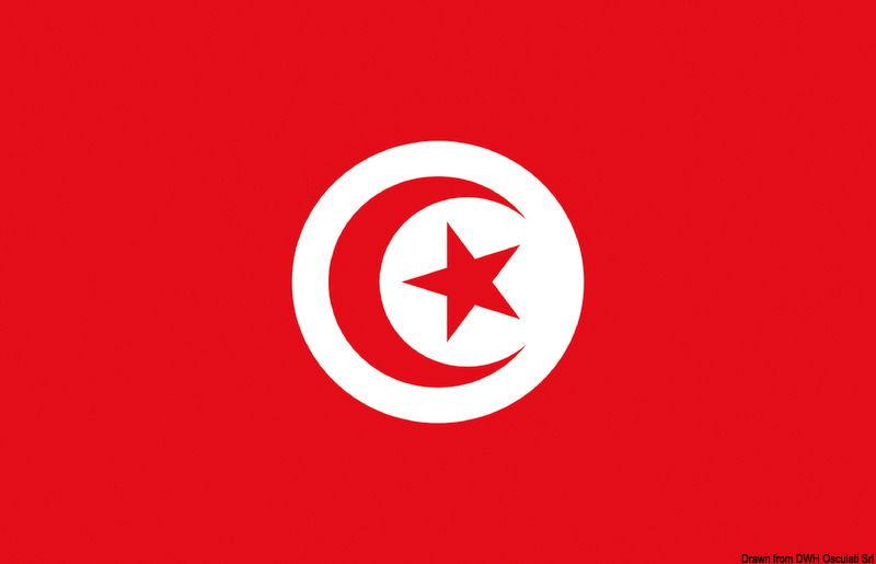 Bandiera Tunisia 40 x 60 cm