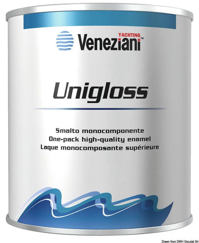 Smalto Unigloss bianco 0,5 l