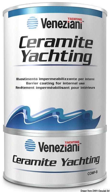 Vernice Ceramite Yachting bianca 0,75 l