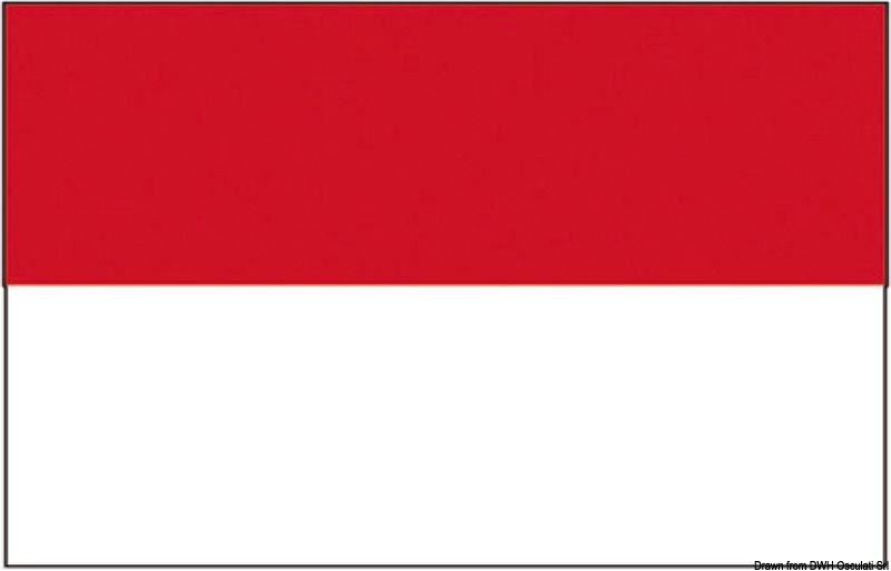 Bandiera Monaco 30x45