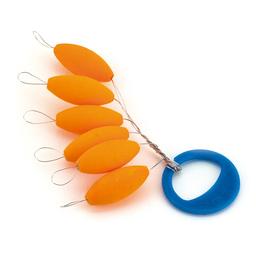 AKAMI FLOAT OVAL - ORANGE, 6X13.5