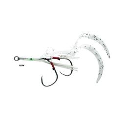 STR GUN'S TAKO BAIT CURLY - GLOW, #2/0