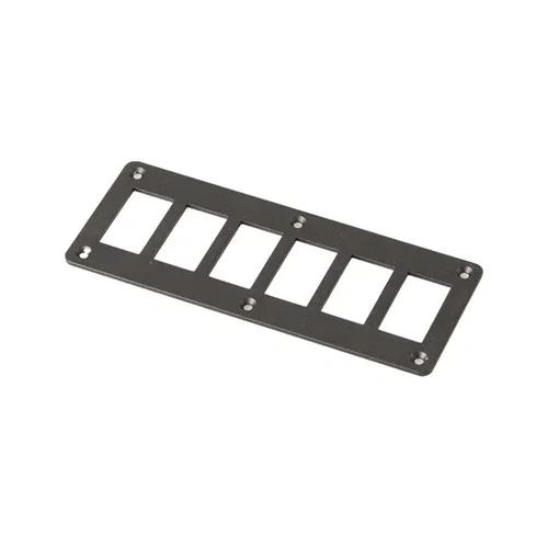 CORNICE SEI POSTI PER INTERRUTTORE BASCULANTE