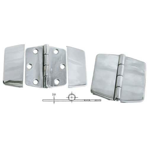 CERNIERA IN ACCIAIO CON COPRIVITI