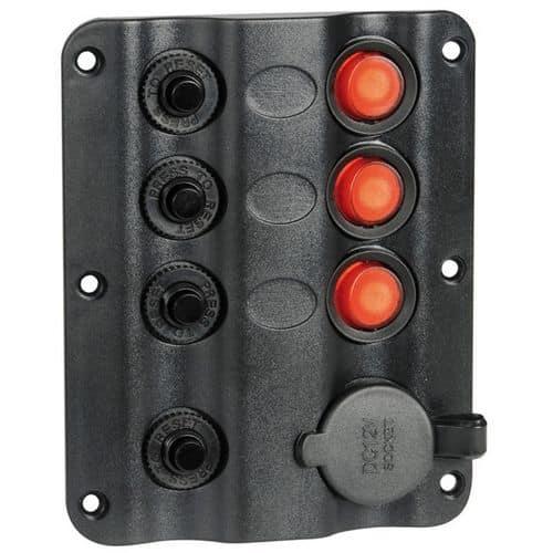 PANNELLO ELETTRICO A LED CON PRESA ACCENDINO