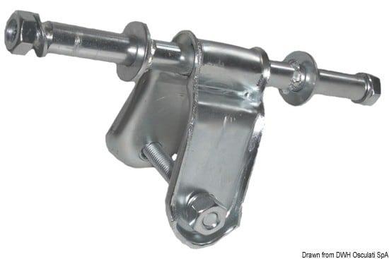 STAFFA PER RULLO LATERALE DIRITTA 30MM