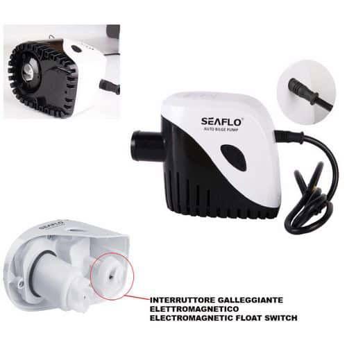 POMPA DI SENTINA AUTOMATICA CON GALLEGGIANTE ELETTROMAGNETICO