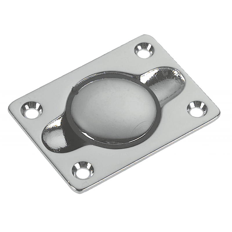 ALZAPAGLIOLO A BOTTONE MM.65X48 OTTONE CROMATO