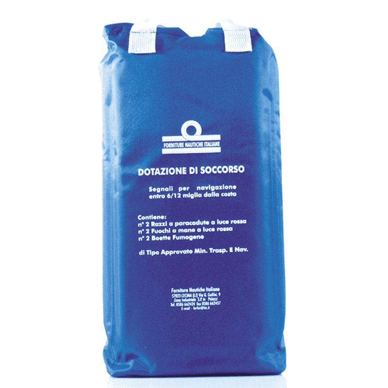 BUSTA VUOTA ENTRO 50 MN DIPORTO E ENTRO 3/6 MN CHARTER