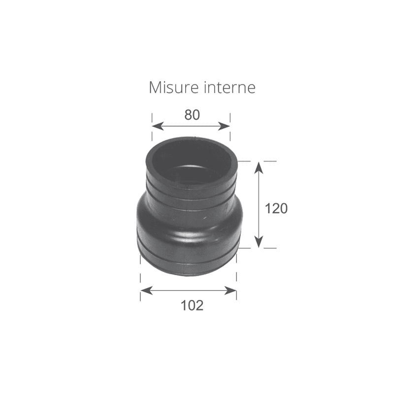 MANICOTTO SCARICO PER MOTORI 120/198 HP