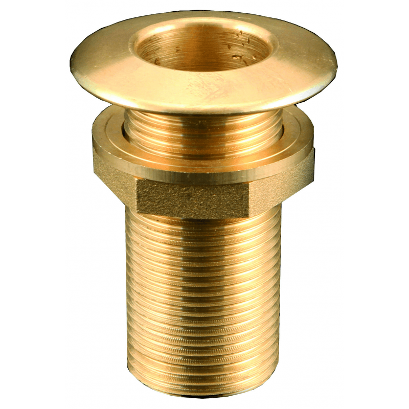 SCARICO A MARE CON BORDO BASSO IN OTTONE LUCIDO