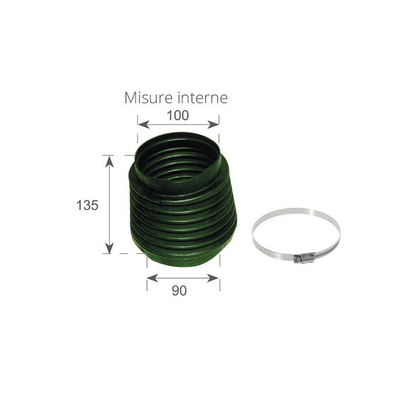 SOFFIETTO COPRI TRASMISSIONE PER MOTORI STERNDRIVE/COBRA