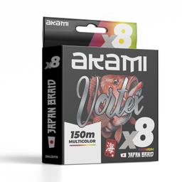 Akami VORTEX X8 MULTICOLOR – Trecciato da pesca 8 Capi Altamente Performante
