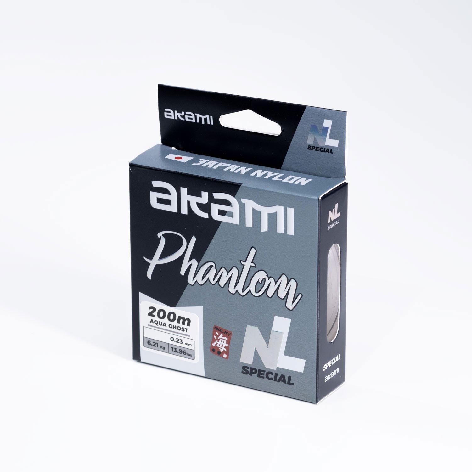 Monofilo Akami PHANTOM Japan Nylon ad alta affidabilità, ideale per la pesca bolognese