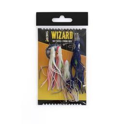 Sugoi Wizard Montatura da Traina Octopus e Jet Head - OCTOPUS WHITE BLUE PINK GLITTER / KONA BLUE GLITTER