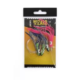 Sugoi Wizard Montatura da Traina Octopus e Jet Head - OCTOPUS SILVER BLUE GLITTER / KONA PINK GLITTER