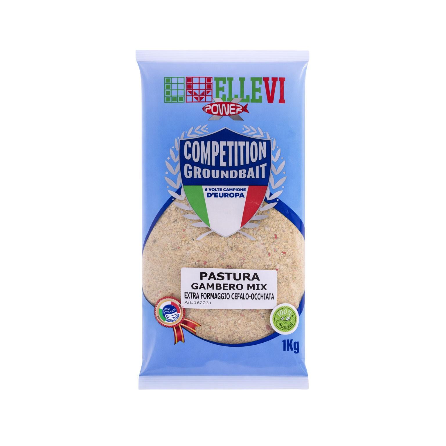 Pastura ELLEVI GamberoMix Formaggio - Per Cefalo e Occhiata