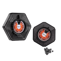 SELE PIOMBI TENERI SCATOLA ESAGONALE - 70 - (0.095/0.14/0.242/0.40/0.60)