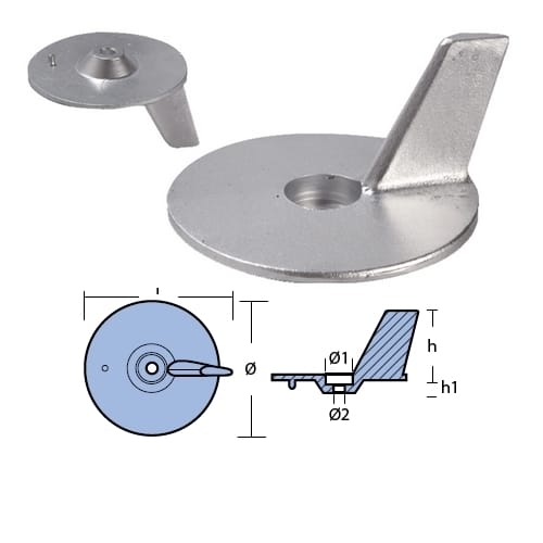 PINNA PER F.B. HONDA 25/40/50 HP