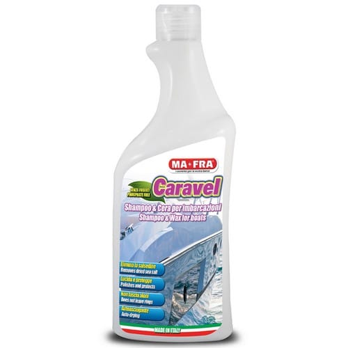 SHAMPOO E CERA PER IMBARCAZIONI "CARAVEL" BY MAFRA