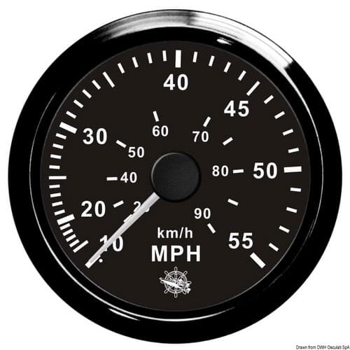 SPIDOMETRO CON TUBO DI PILOT A PRESSIONE