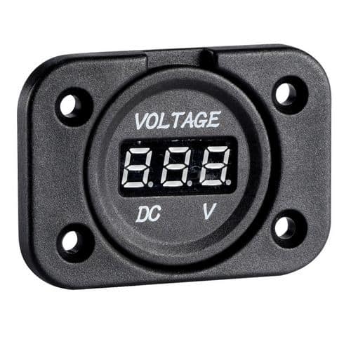 VOLTMETRO DIGITALE DA INCASSO 8/32 V