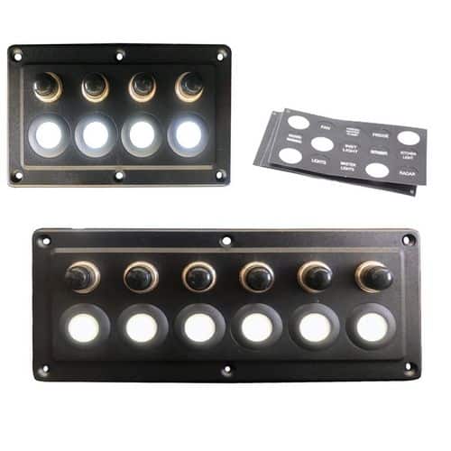 PANNELLO ELETTRICO CON INTERRUTTORI TOUCH A LED WATERPROOF