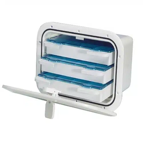 vano contenitore con cassettiera