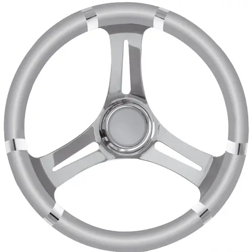 VOLANTE CON RAZZE IN ACCIAIO INOX - immagine 2