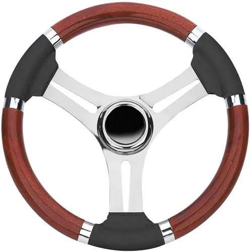 VOLANTE CON RAZZE IN ACCIAIO INOX - immagine 4