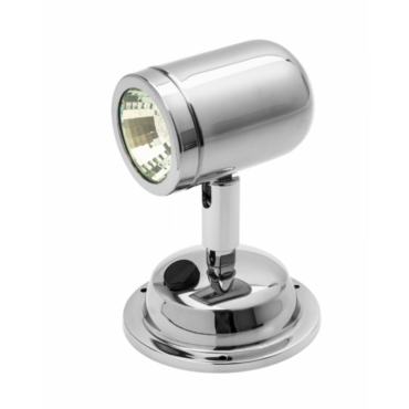 FARETTO ORIENTABILE IN ACCIAIO INOX