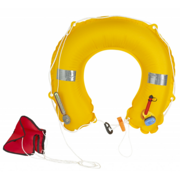 salvagente ferro di cavallo gonfiabile