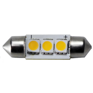 LAMPADINA A SILURO 3 LED SMD