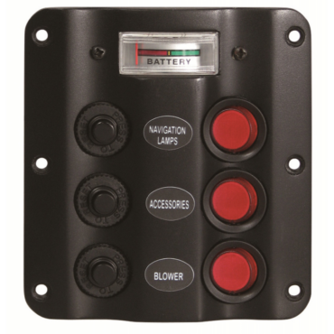 pannello voltometro
