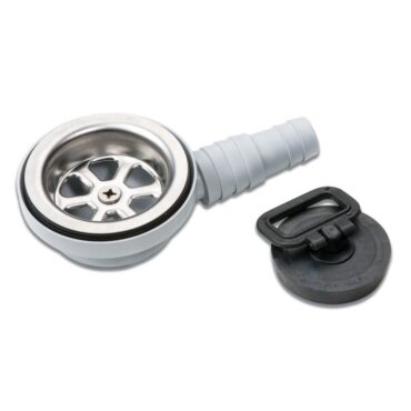 PILETTA SCARICO CURVA PER TUBO DA Ø MM 20 A MM 25