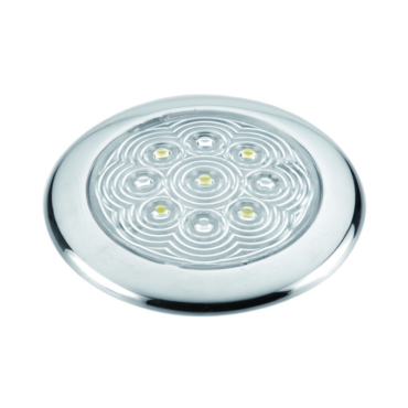 PLAFONIERA INOX A 5 LED