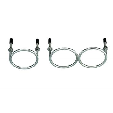 PORTABICCHIERE INOX AD ANELLI