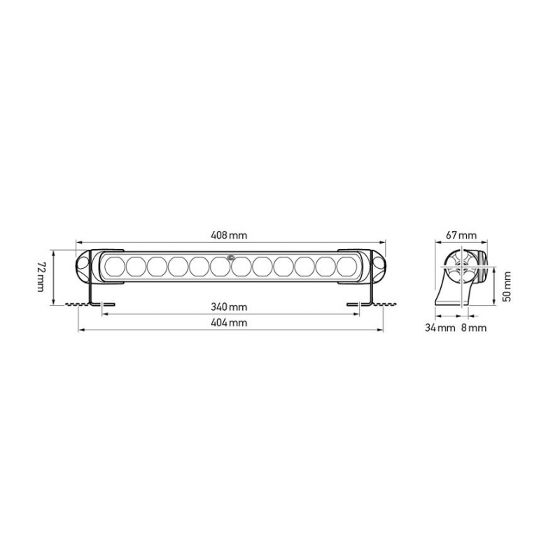 PROIETTORE A LED SEA HAWK 350 - immagine 3