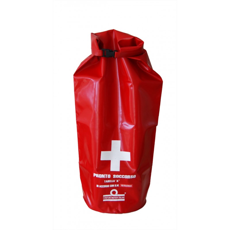 sacco vuoto stagno per kit dotazione e tabella soccorso