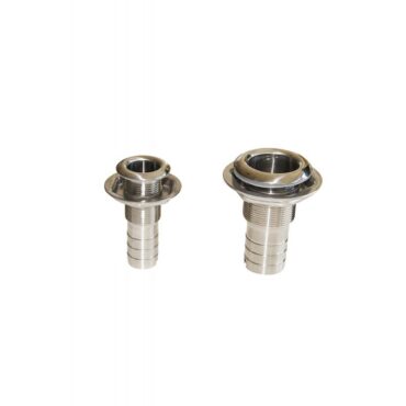 SCARICO A MARE INOX CON PORTAGOMMA