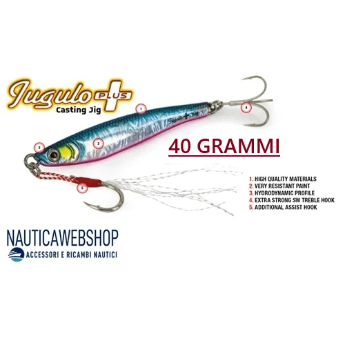 MOLIX JUGULO PLUS CASTING JIG 40 GRAMMI