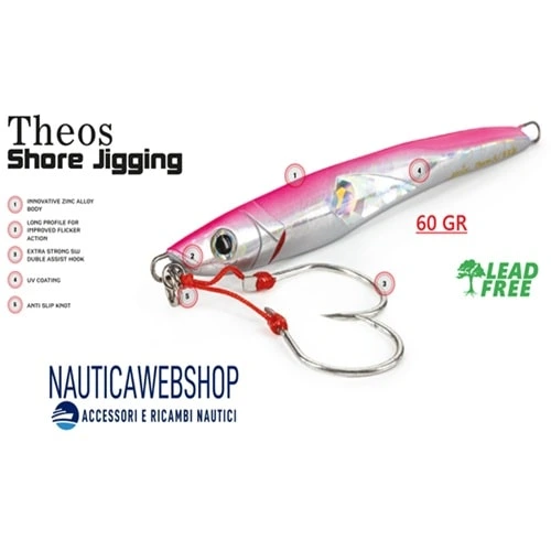MOLIX THEOS SHORE JIGGING 60 GR