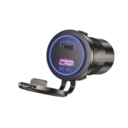 presa usb con presa C per impianto elettrico barca camper