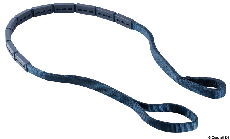 Eliminano i principali inconvenienti causati nell'uso della catena.Estremamente resistenti (carico di rottura superiore alla catena di diametro 14 mm), sono leggere e sicure perché evitano danni al gel-coat in caso di urto e non portano ruggine a bordo.