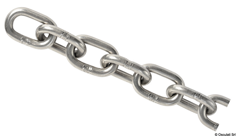Versione a maglia allungata. Ideale per ormeggi fissi e in banchina (no verricello).